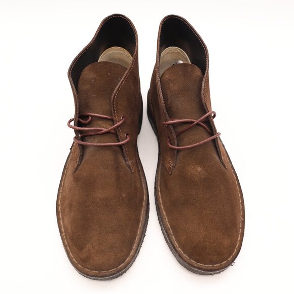 Clarks Originals Men's Size 10.5 M Brown Suede Shoes Lace Up Crepe Sole Boots - Picture 2 of 10